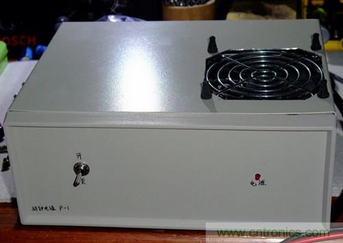 DIY穩壓電源：正面圖解