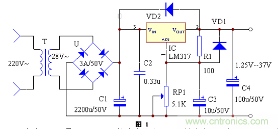 工程師分享:一款可調穩壓電源電路設計方案