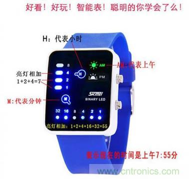 低調有內涵！別人看不懂的LED電子表DIY