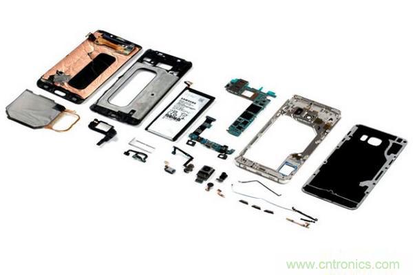 三星S6 Edge+拆解：比S6 Edge加在哪里？