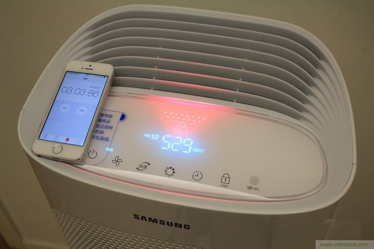 三星超大風(fēng)量凈化器AX70J7000WT測評(píng)：性能好才是王道
