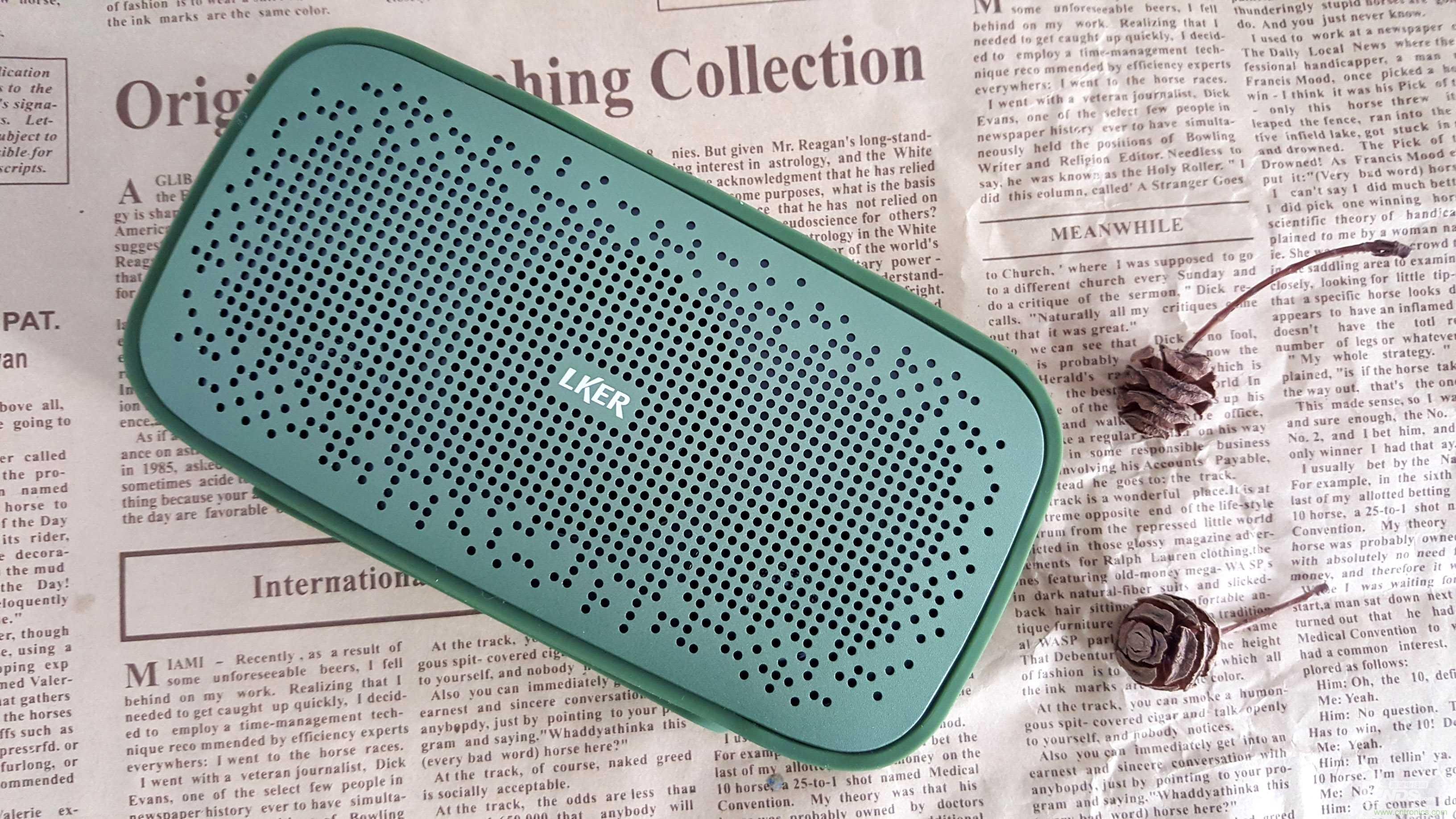 搞怪&ldquo;美人魚&rdquo;盡享靈克藍牙音箱的天籟之音！