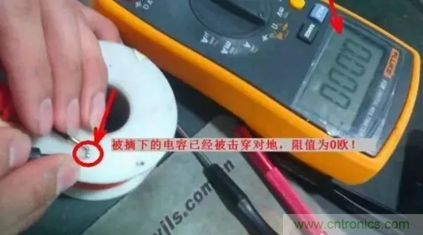 電容擊穿是開路還是短路？電容擊穿原因是什么？