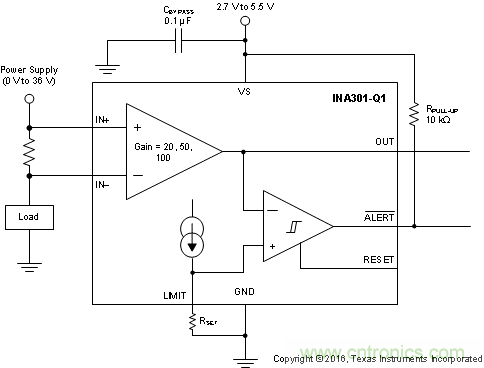 使用快速、精確的過流檢測器，對汽車安全系統(tǒng)進(jìn)行診斷