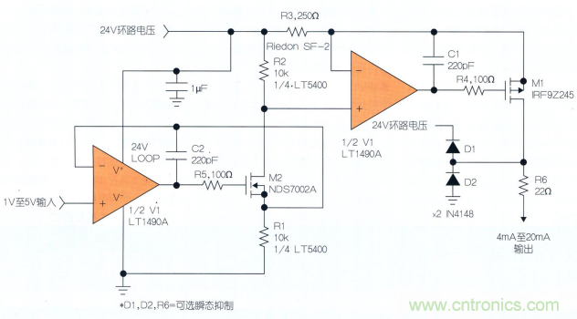 什么？！4mA至20mA電流環路的誤差小于0.2%？!