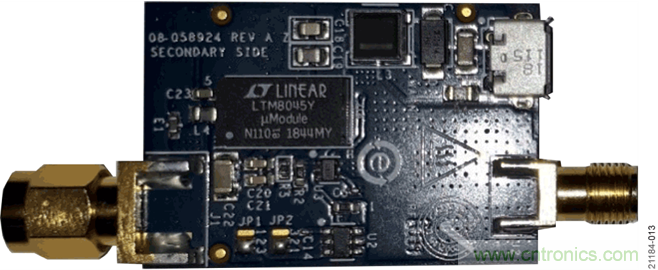 USB供電、915MHz ISM無線電頻段、具有過溫管理功能的1W功率放大器