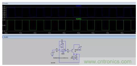 反饋點接到運放同相端，輸出震蕩后是電路還是負反饋嗎？