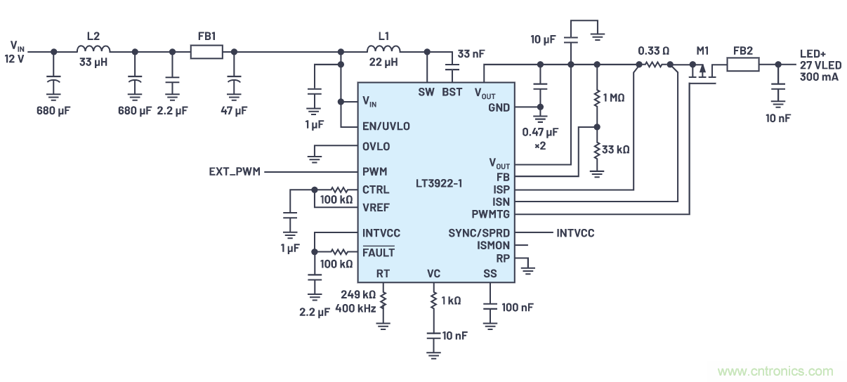 如何抑制來自開關(guān)電源的復(fù)雜的FM頻段傳導(dǎo)輻射？