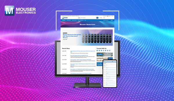 貿澤電子推出全新動態(tài)新聞中心