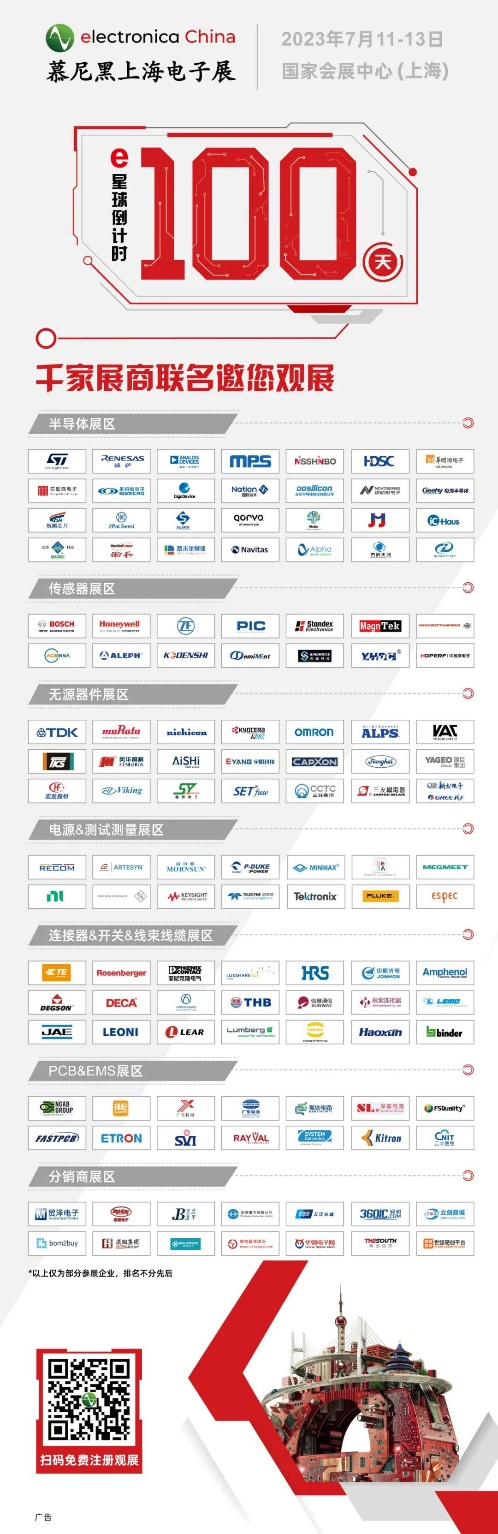 觀眾預登記開啟！千家展商聯名邀您共聚2023慕尼黑上海電子展