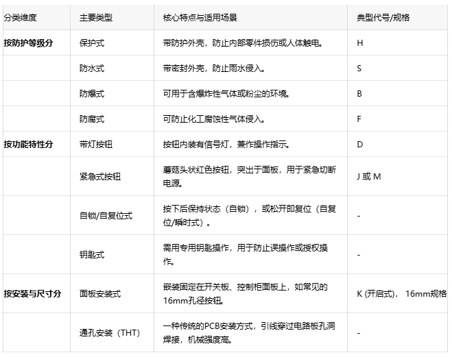 工程師視角:一文掌握按鈕開(kāi)關(guān)的選型與應(yīng)用 工程師視角:一文掌握按鈕開(kāi)關(guān)的選型與應(yīng)用