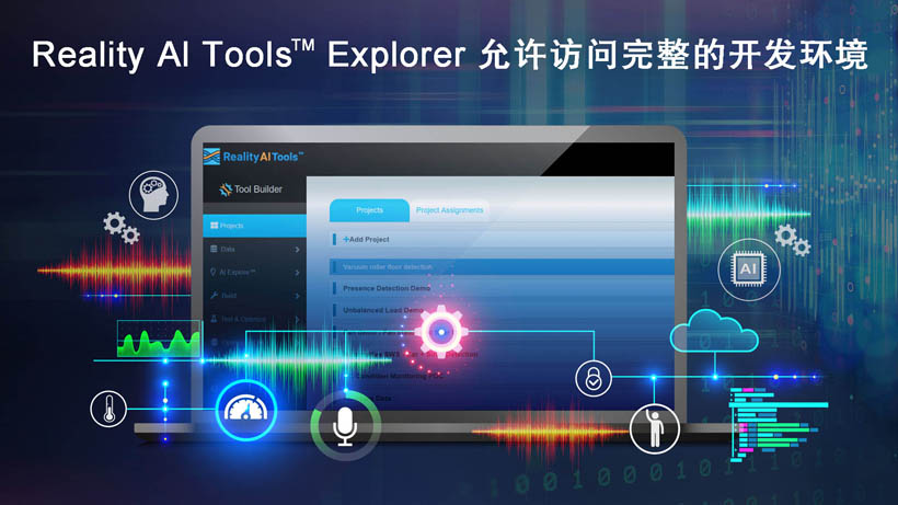 全新Reality AI Explorer Tier，免費提供強大的AI/ML開發環境綜合評估“沙盒”