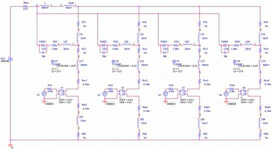 比較兩種并聯驅動方式對功率回路耦合特性分析